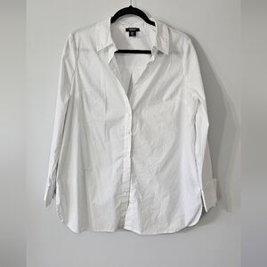 Jones New York White button-down shirt size L